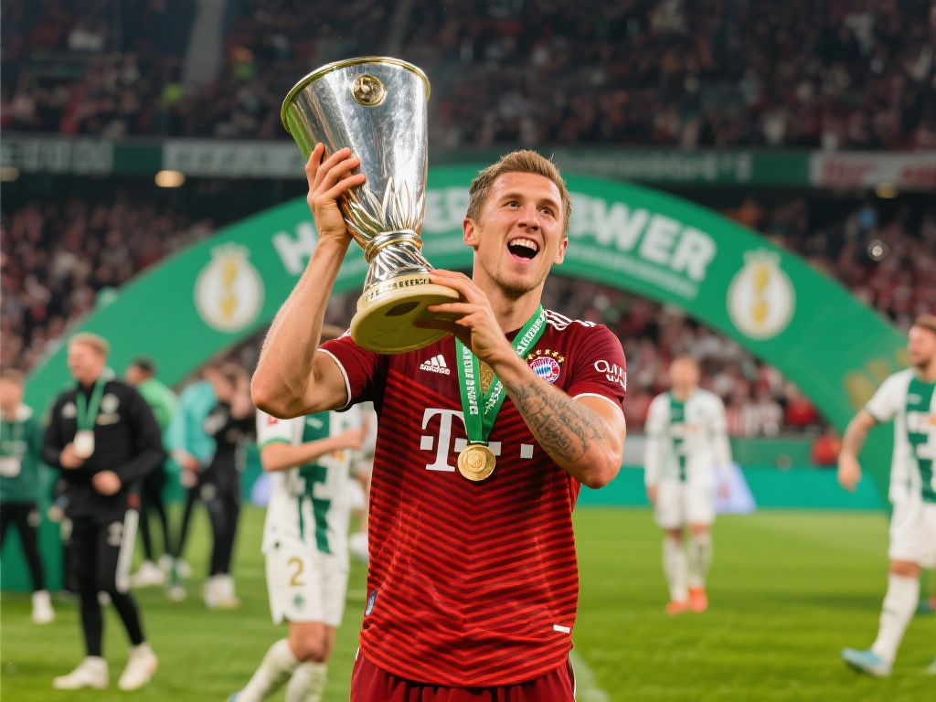 拜仁2-0击败门兴 凯恩首夺德甲冠军荣耀 在足球的世界里,每一场胜利都可能成为历史