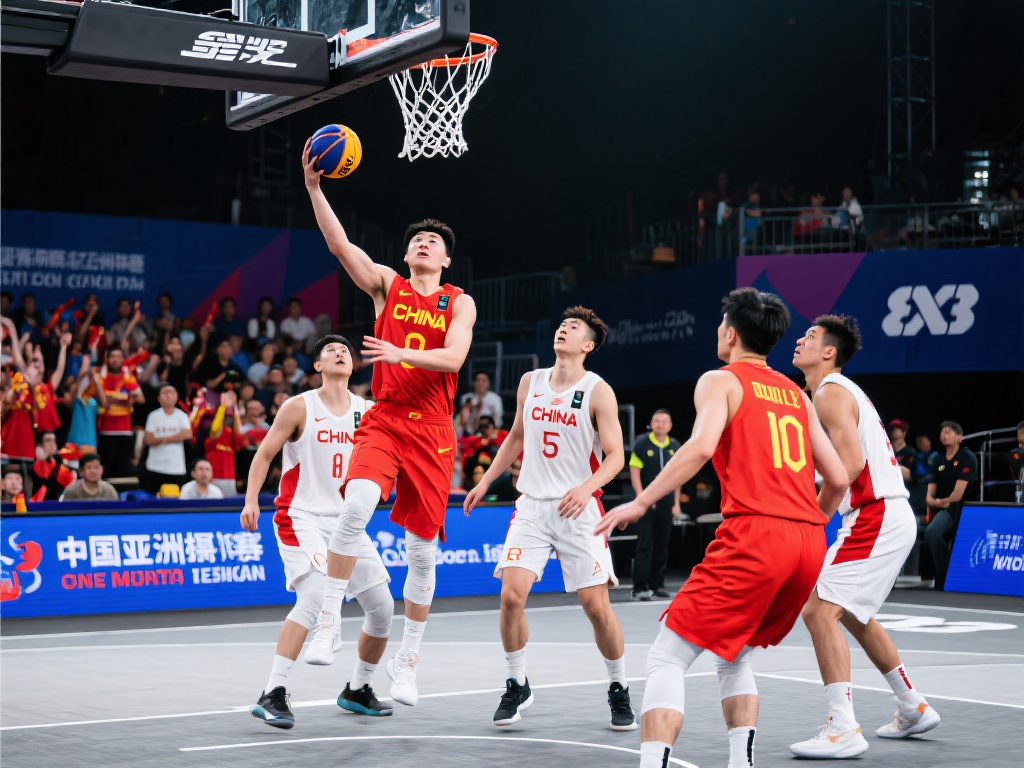 中国队作为东道主，在本次三人篮球亚洲杯中